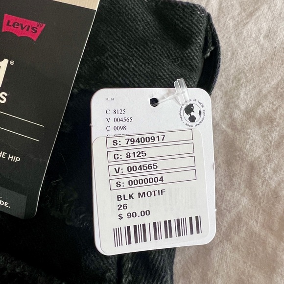 BRAND NEW Levi’s 501’s Jean Shorts - Picture 2 of 3